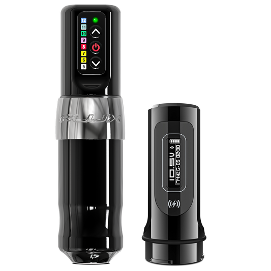 Flux Machines Spektra Flux Wireless Tattoo Machine UPGRADED w/ Extra PBII+