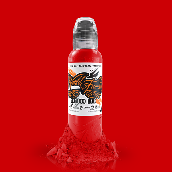 Red Hot | World Famous Tattoo Ink - Darklab Tattoo Supplies