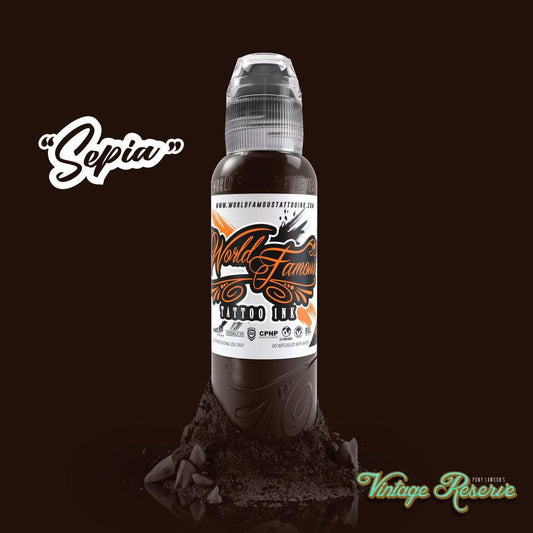 Sepia - Pony Lawson - Vintage Reserve | World Famous Tattoo Ink