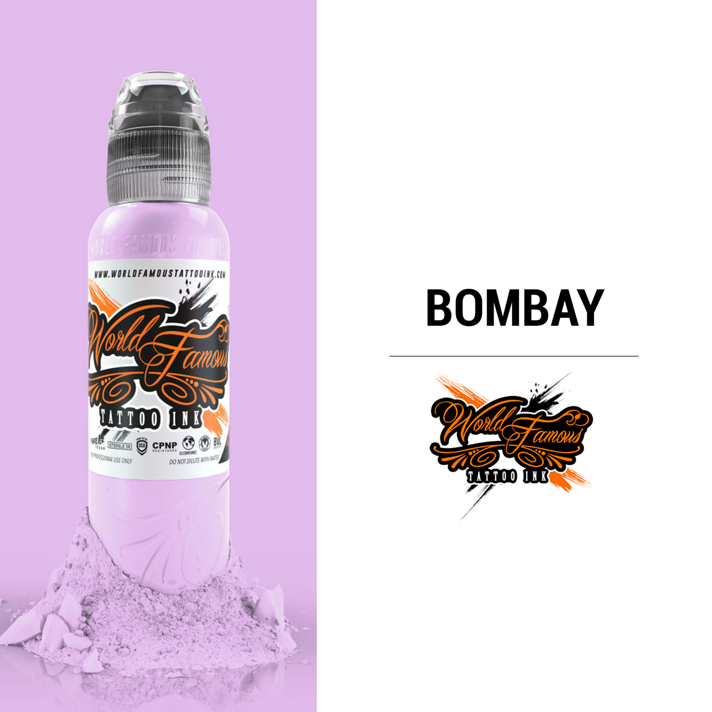 Bombay | World Famous Tattoo Ink - Darklab Tattoo Supplies