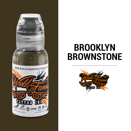 Brooklyn Brownstone | World Famous Tattoo Ink - Darklab Tattoo Supplies Brooklyn Brownstone | World Famous Tattoo Ink