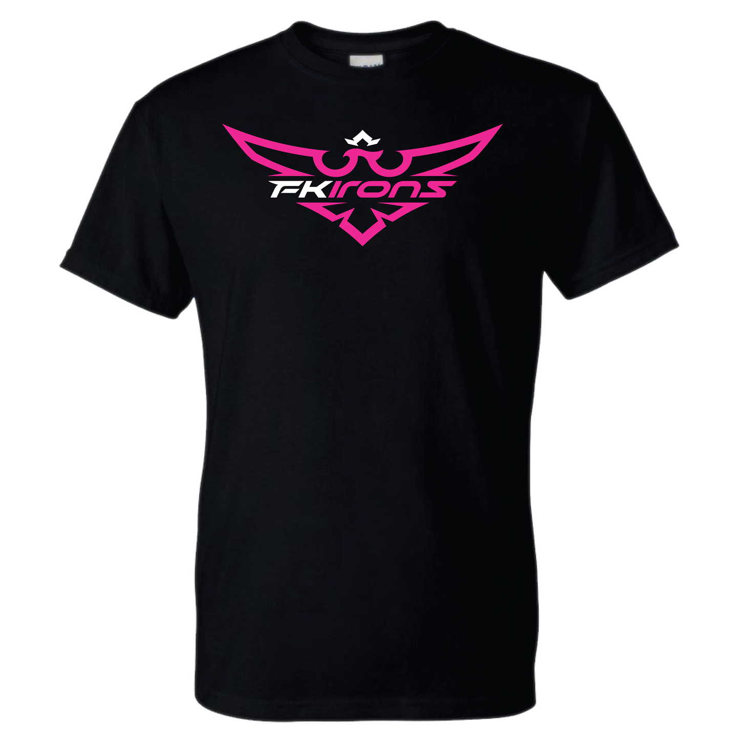 Breast Cancer Awareness FK Irons Logo T-Shirt - Darklab Tattoo Supplies