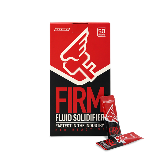 FIRM FLUID SOLIDIFIER 50 PACK BOX (RED) FIRM FLUID SOLIDIFIER 50 PACK BOX (RED)