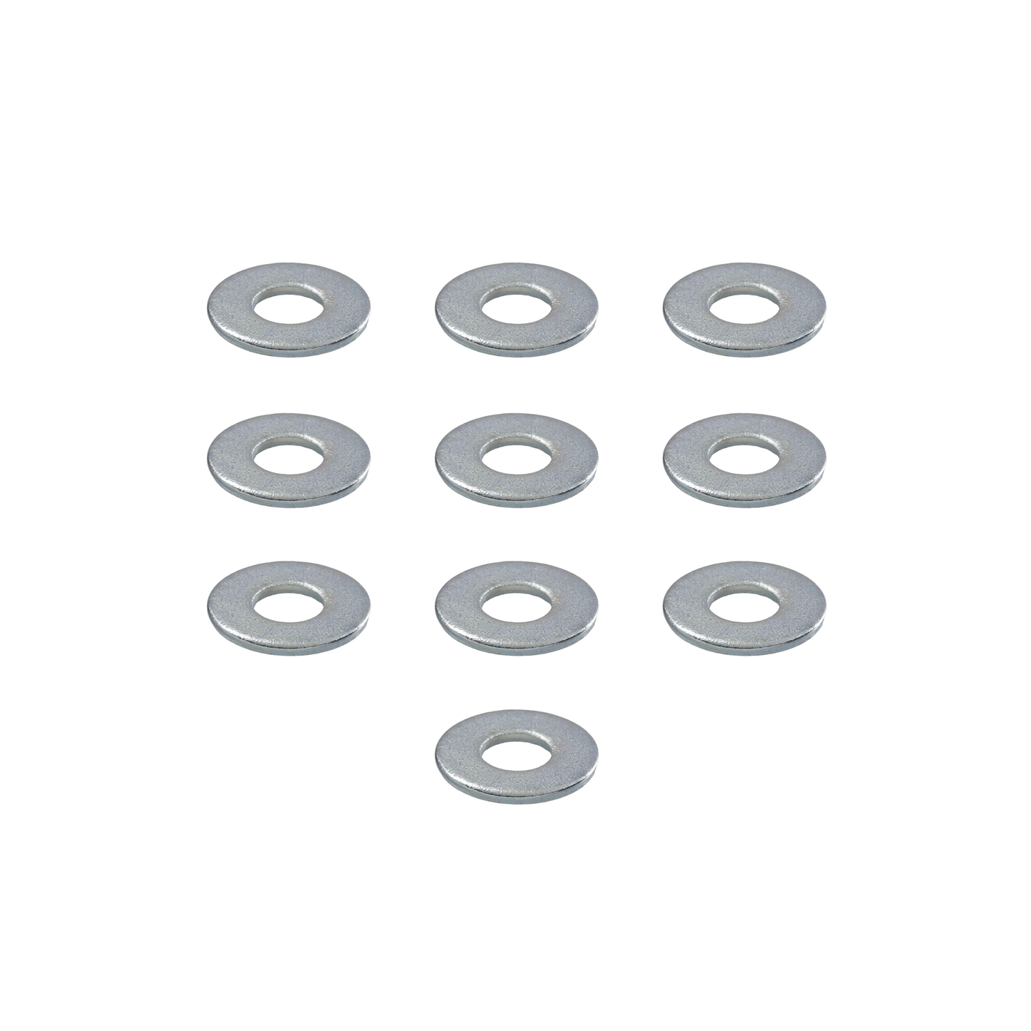 #8 Aluminum Washers - 10 Pack - Darklab Tattoo Supplies