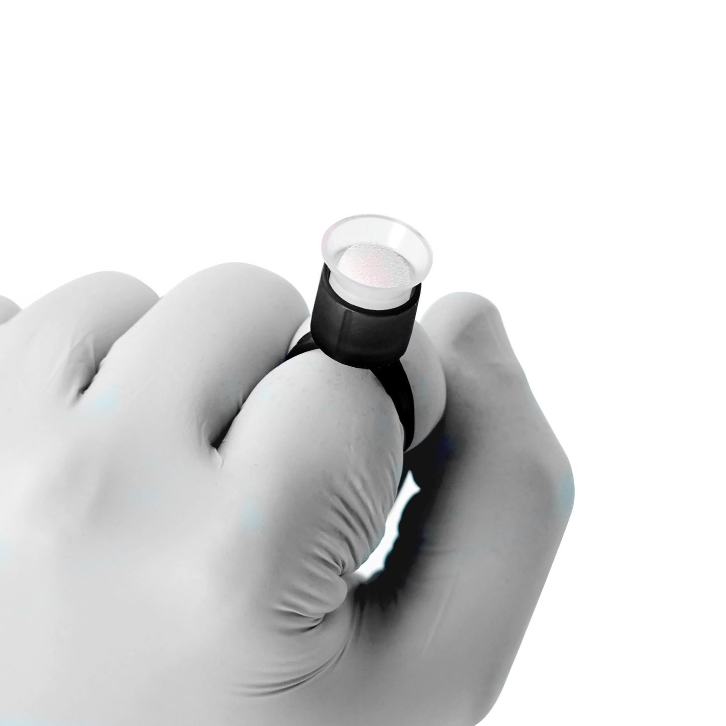 Ink Cap Rings 100pcs 50 Black/50 pink - Darklab Tattoo Supplies