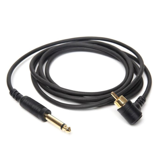 Critical Standard 90 Degree RCA cord (6') Black Critical Standard 90 Degree RCA cord (6') Black