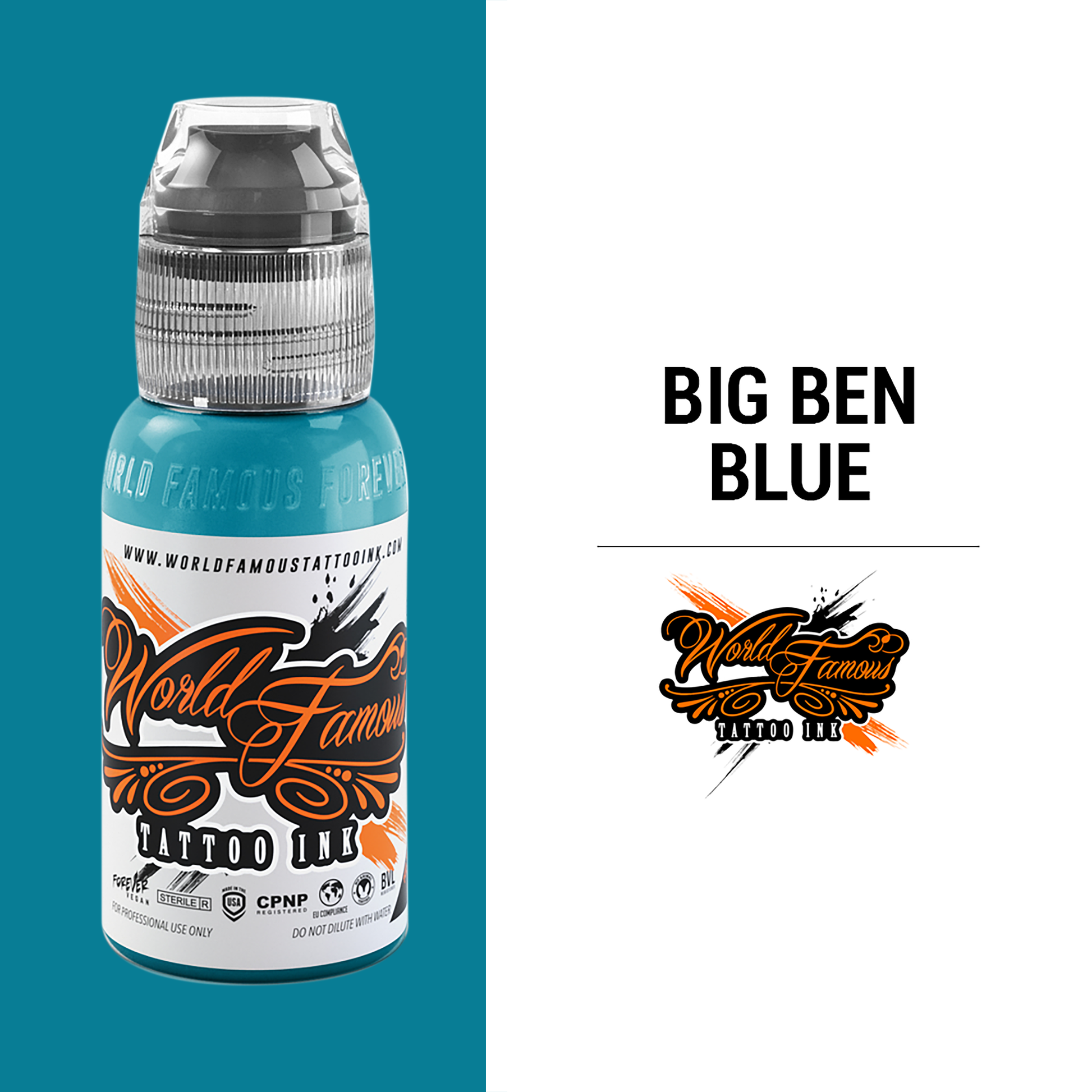 Big Ben Blue | World Famous Tattoo Ink