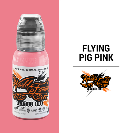 Flying Pig Pink | World Famous Tattoo Ink Flying Pig Pink | World Famous Tattoo Ink
