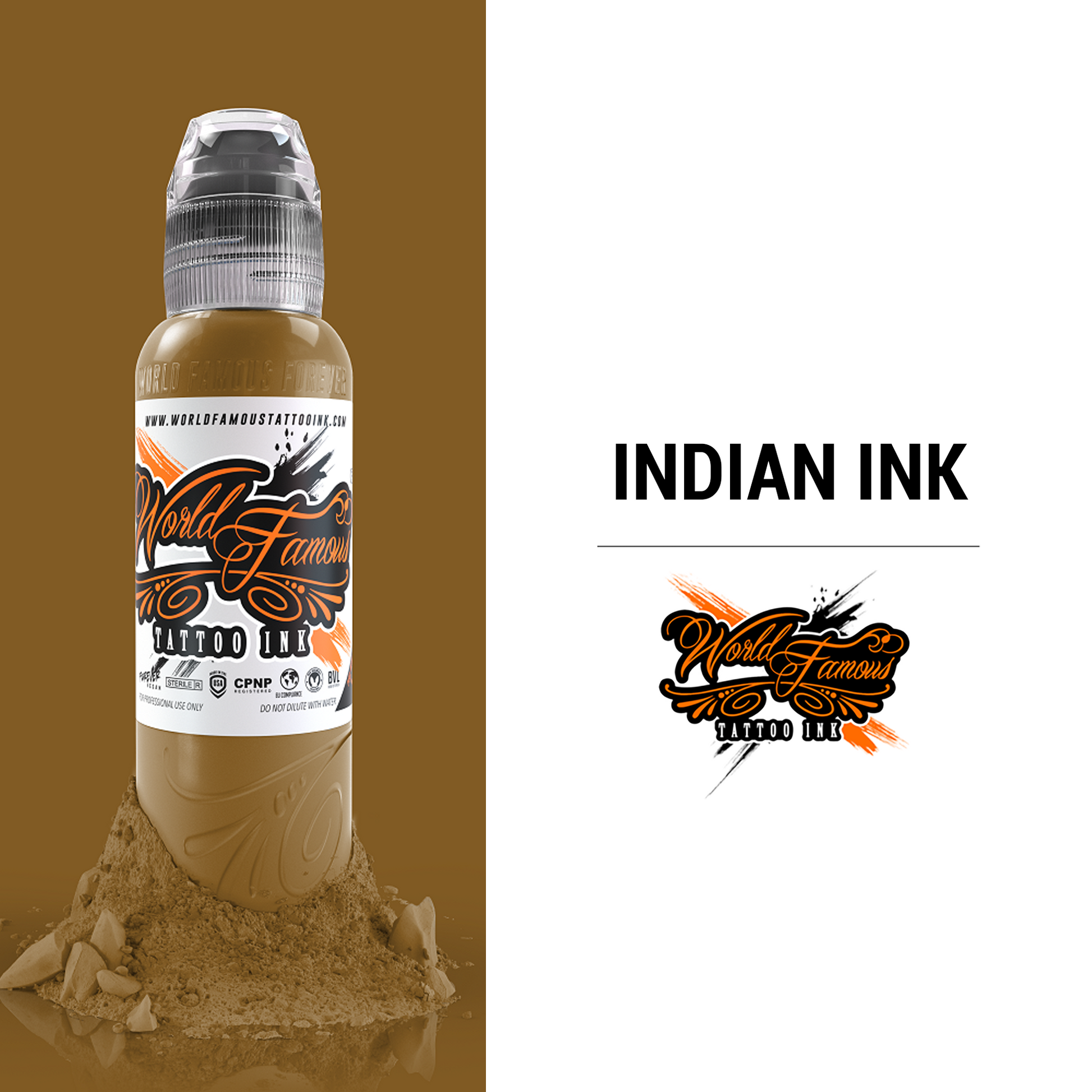 Indian ink | World Famous Tattoo Ink
