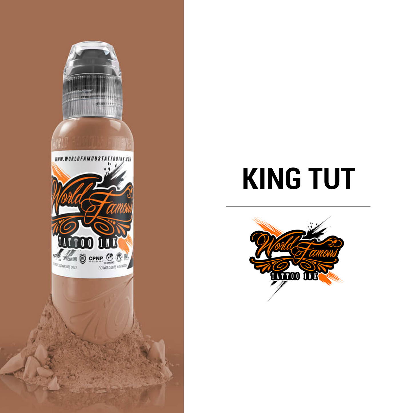 King Tut | World Famous Tattoo Ink - Darklab Tattoo Supplies