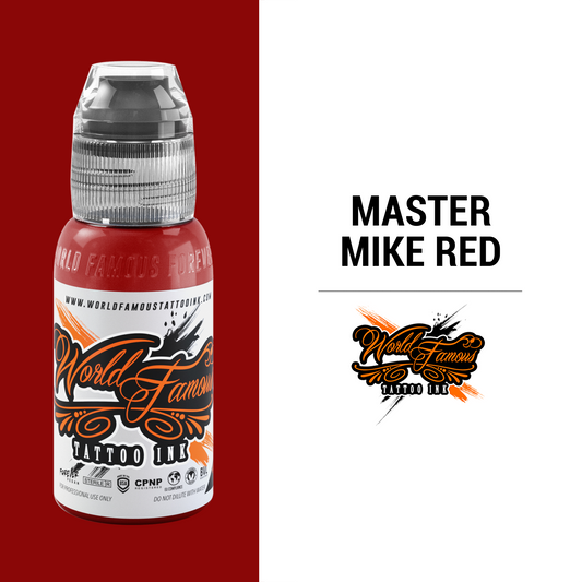 Red  - Master Mike Asian Tattoo Set | World Famous Tattoo Ink Red  - Master Mike Asian Tattoo Set | World Famous Tattoo Ink