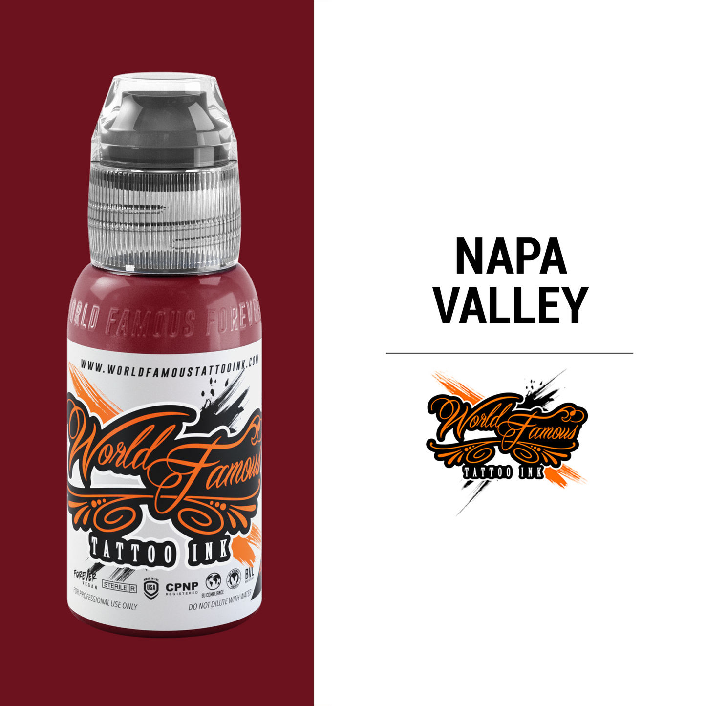 Napa Valley - World Famous Tattoo Ink