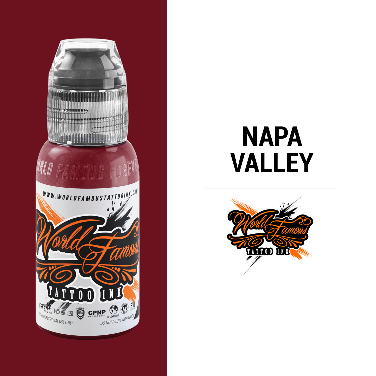 Napa Valley - World Famous Tattoo Ink - Darklab Tattoo Supplies