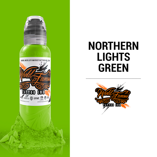 Northern Lights Green | World Famous Tattoo Ink