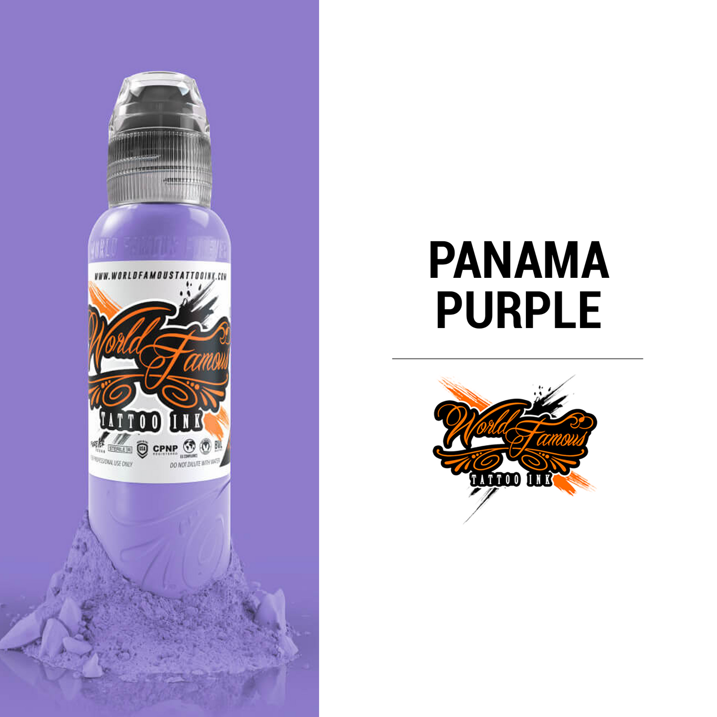 Panama Purple | World Famous Tattoo Ink - Darklab Tattoo Supplies