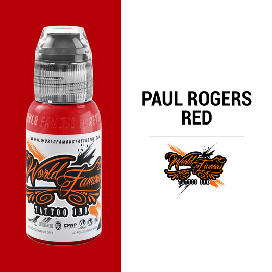 Paul Rogers Red | World Famous Tattoo Ink Paul Rogers Red | World Famous Tattoo Ink