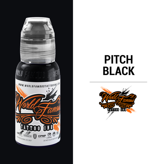 Pitch Black | World Famous Tattoo Ink Pitch Black | World Famous Tattoo Ink
