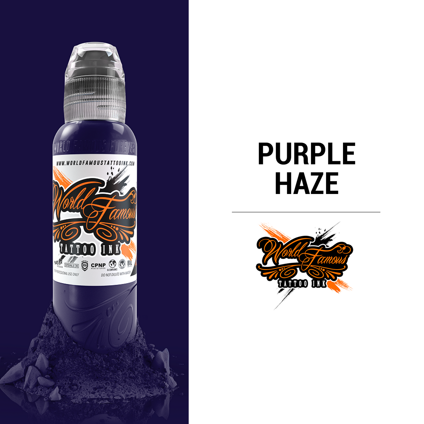 Purple Haze | World Famous Tattoo Ink - Darklab Tattoo Supplies