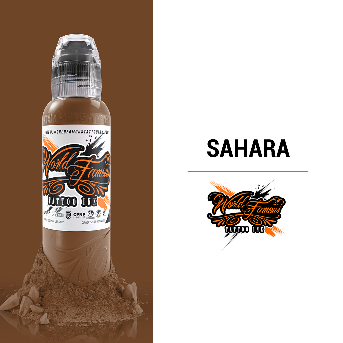 Sahara | World Famous Tattoo Ink - Darklab Tattoo Supplies