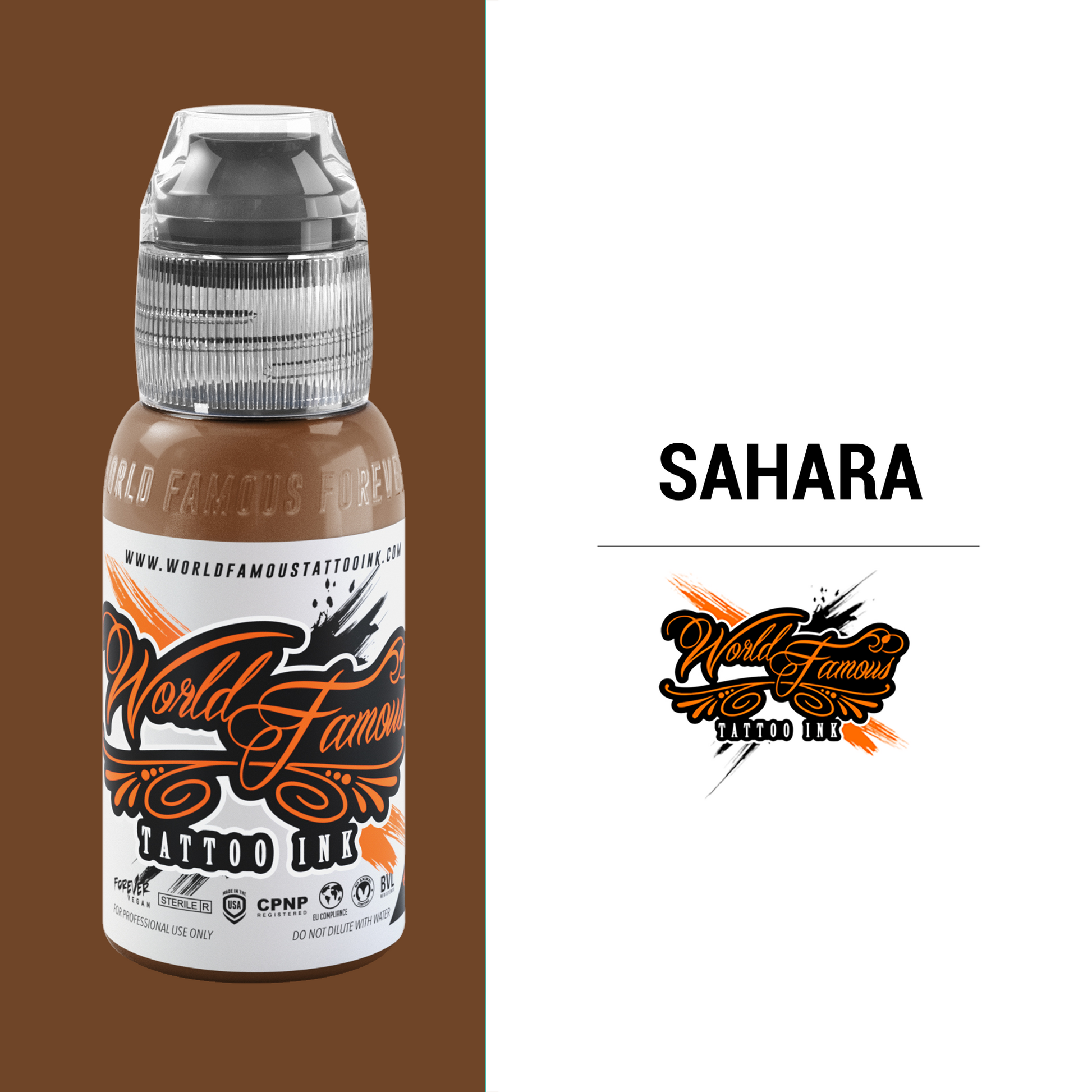 Sahara | World Famous Tattoo Ink - Darklab Tattoo SuppliesSahara | World Famous Tattoo Ink