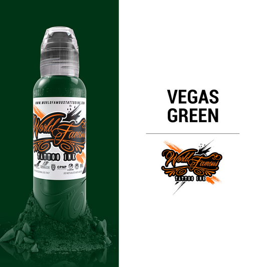 Vegas Green | World Famous Tattoo Ink