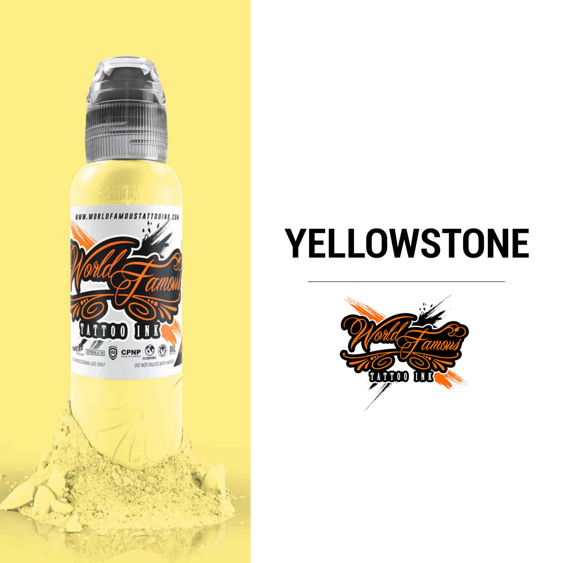 Yellowstone  | World Famous Tattoo Ink - Darklab Tattoo SuppliesYellowstone  | World Famous Tattoo Ink