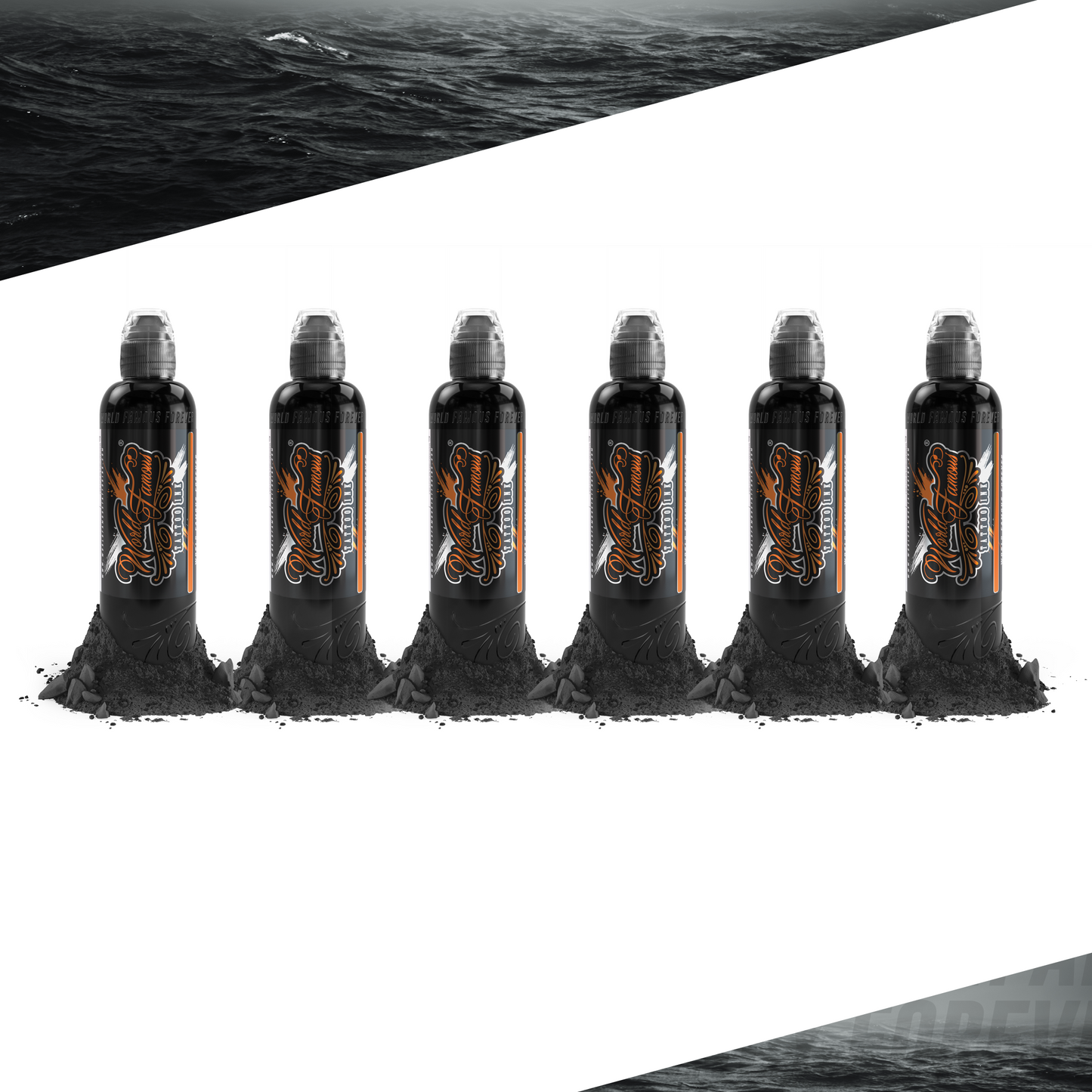 Jose Perez Jr 6 Bottle Shading 4 oz | World Famous Tattoo Ink - Darklab Tattoo Supplies
