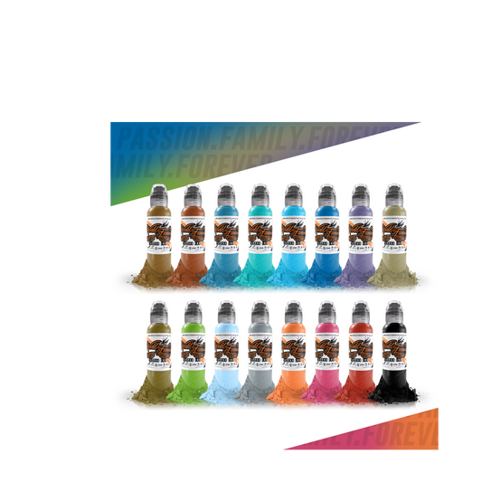 16 Color Ink Set #2 | World Famous Tattoo Ink