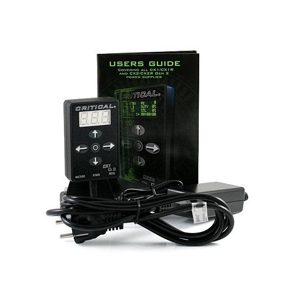 CX-1 G2 Critical Tattoo Power Supply - Darklab Tattoo Supplies