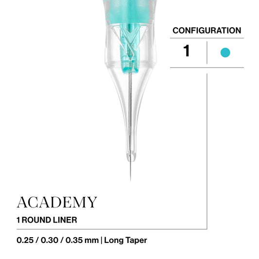 Vertix Academy Needle Cartridges — Sample Pack of 6 Vertix Academy Needle Cartridges — Sample Pack of 6