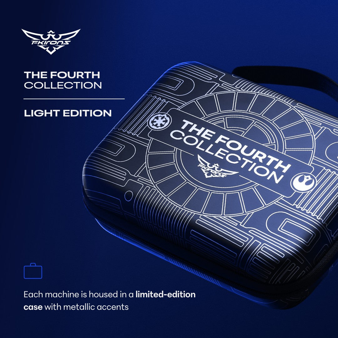 FK Irons Fourth Collection Flux Max Machine — Light Edition - Darklab Tattoo Supplies