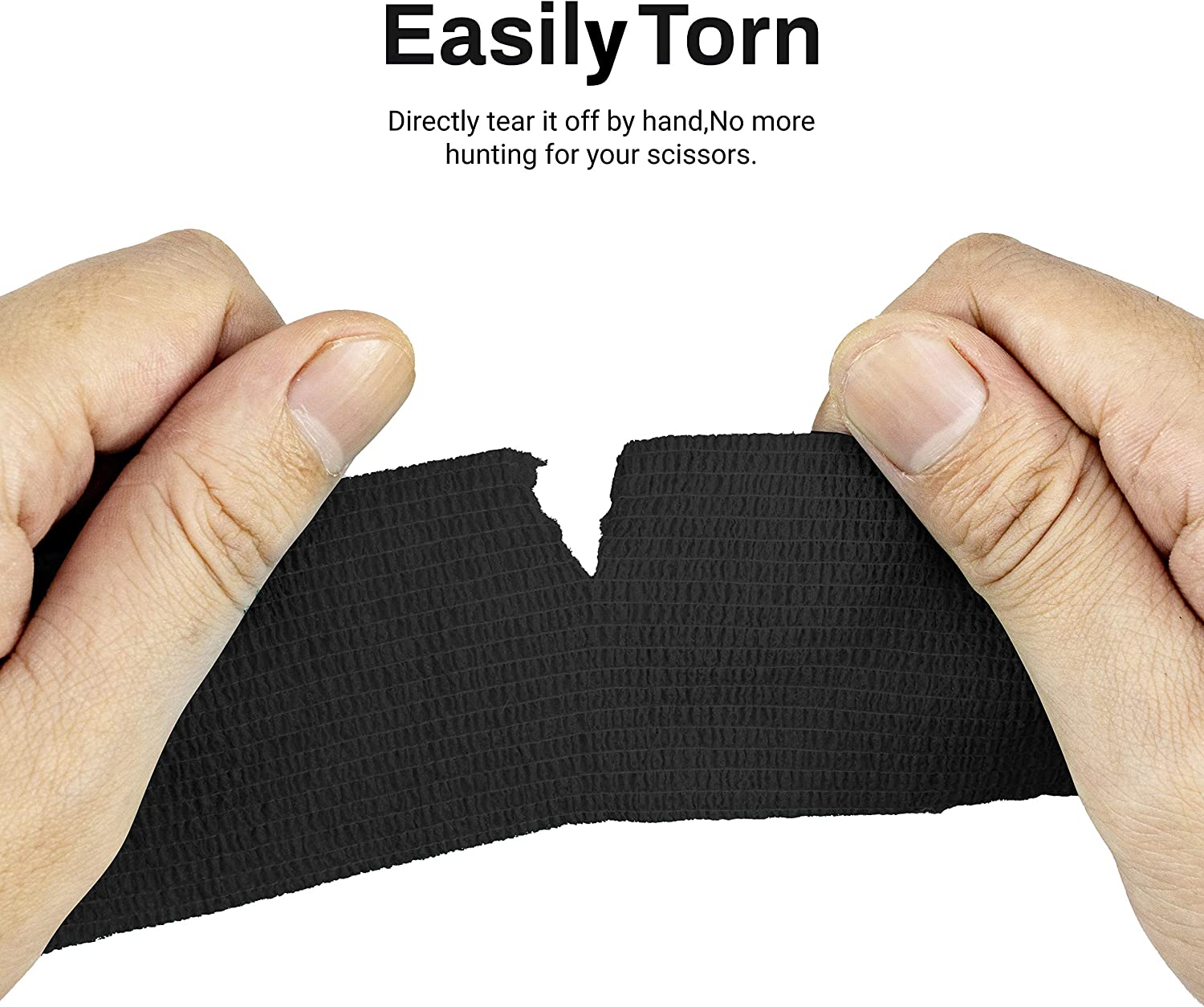 Saferly 1” Medical Cohesive Wrap — Case of 30
