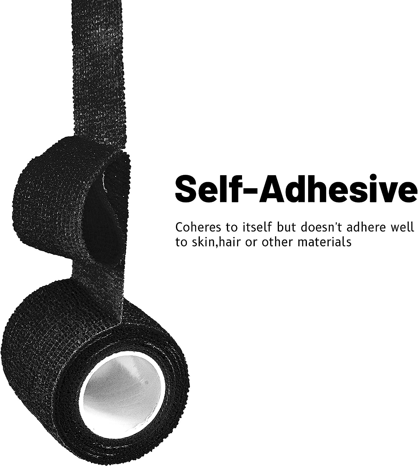 Saferly 1” Medical Cohesive Wrap — Case of 30