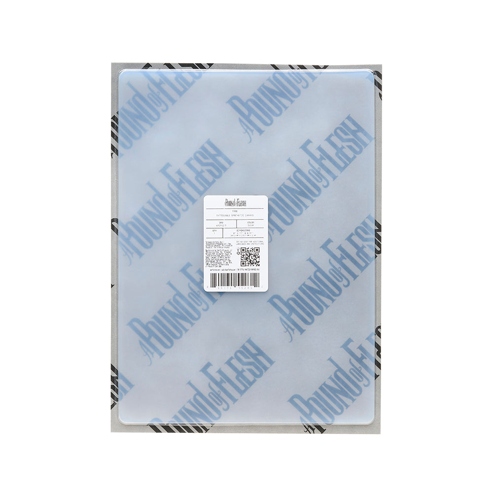Flat Clear Canvas — Pick Size — Single or PackFlat Clear Canvas — Pick Size — Single or Pack