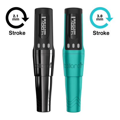 Bellar Air Stealth 2.1mm & Microbeau Blue 3.0mm