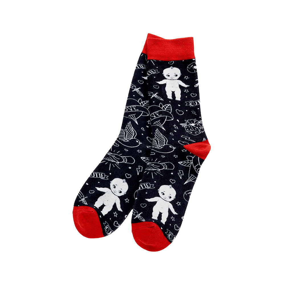 A Pound of Flesh Cutie Doll Socks — Price Per 2 - Darklab Tattoo SuppliesA Pound of Flesh Cutie Doll Socks — Price Per 2