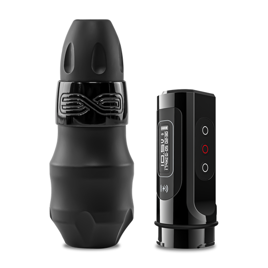 EXO Black Ops RCA UPGRADED w/ PBII+ - FK Irons - Precision Tattoo Machines EXO Black Ops RCA UPGRADED w/ PBII+