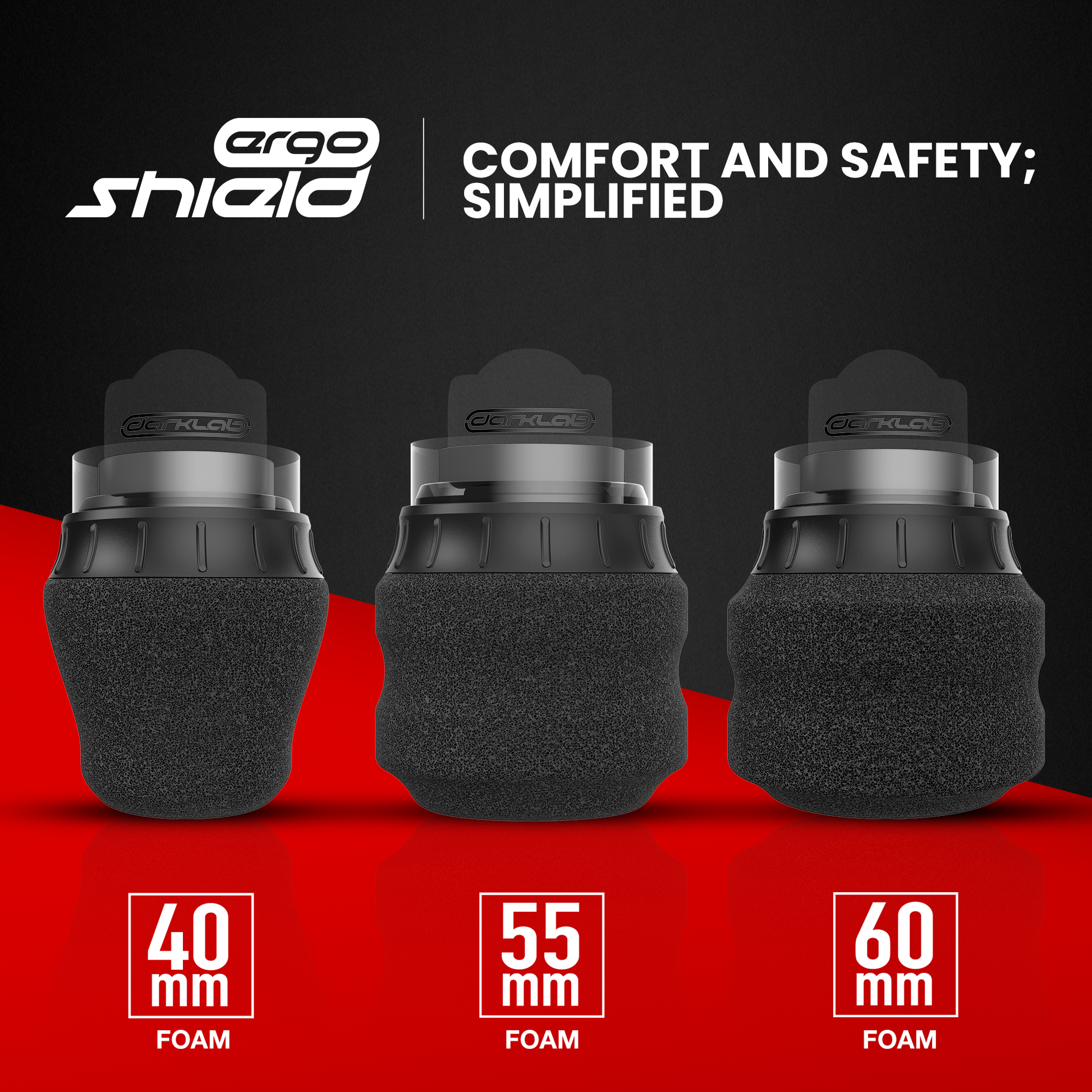 Ergo Shield 55mm Disposable Grips - Box of 24 - Darklab Tattoo SuppliesErgo Shield 55mm Disposable Grips - Box of 24