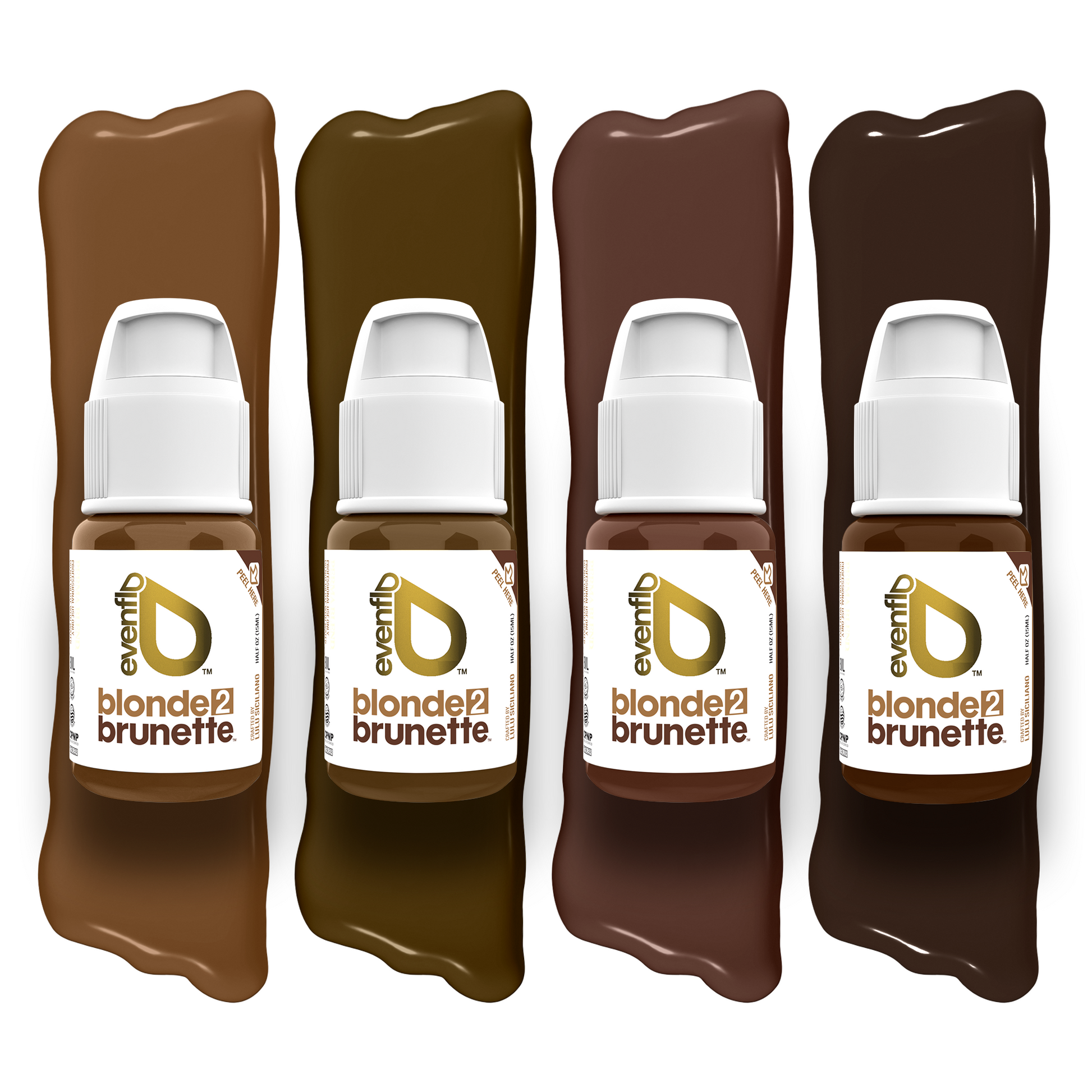 Blonde 2 Brunette Evenflo Colours Set 1/2oz