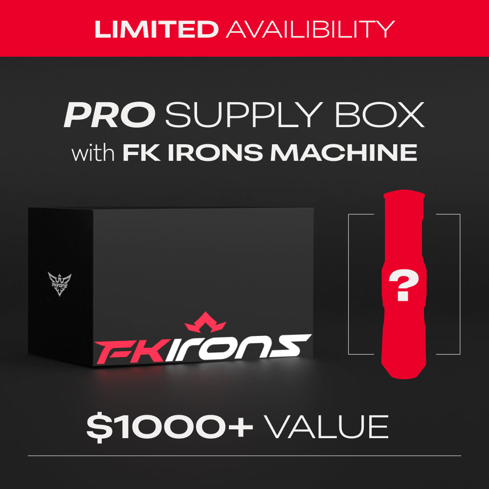 Pro Supply Box w/ FK Irons MachinePro Supply Box w/ FK Irons Machine