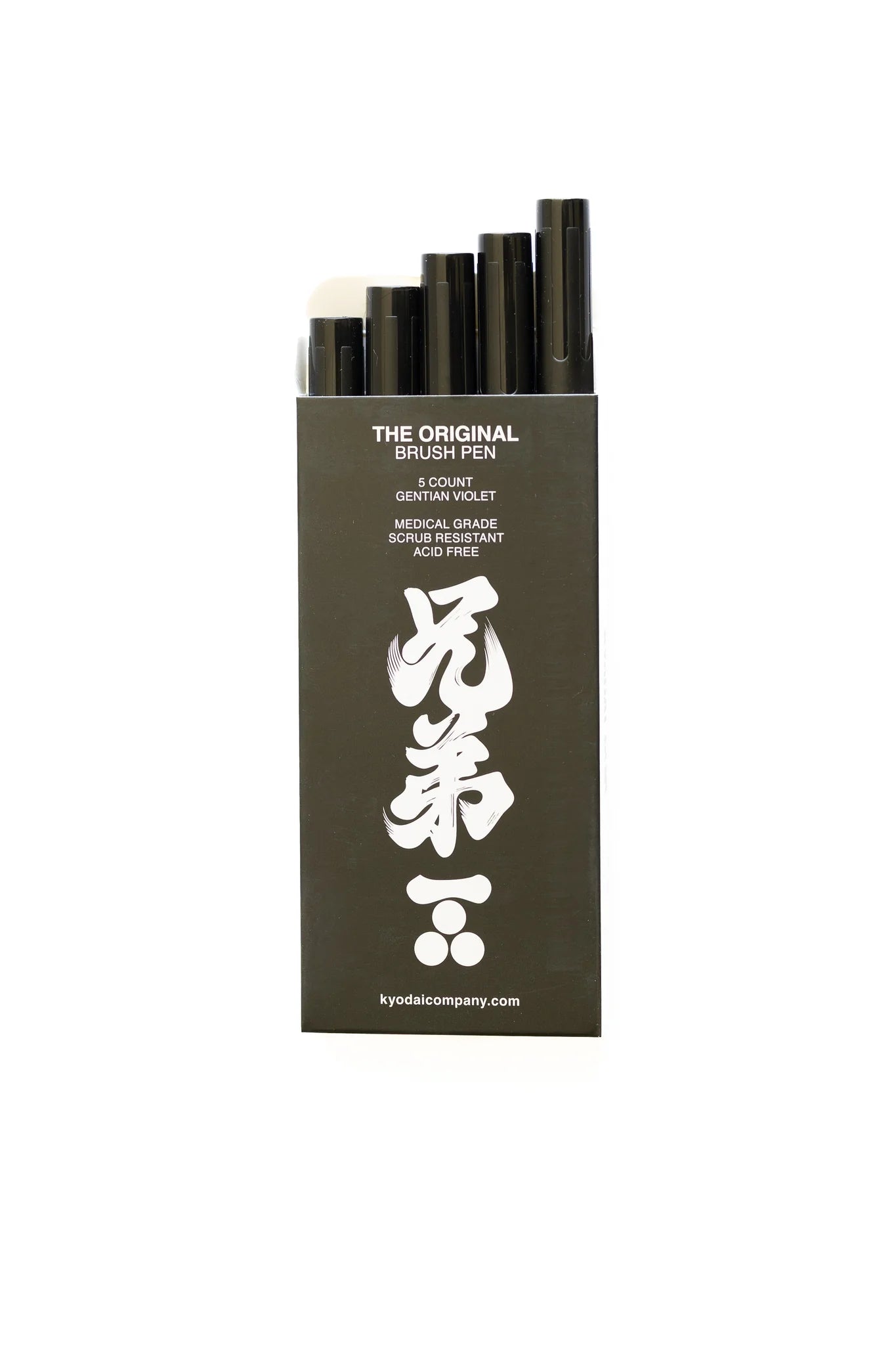 Kyōdai Firm-Tip Brush Pens — Pack of 5