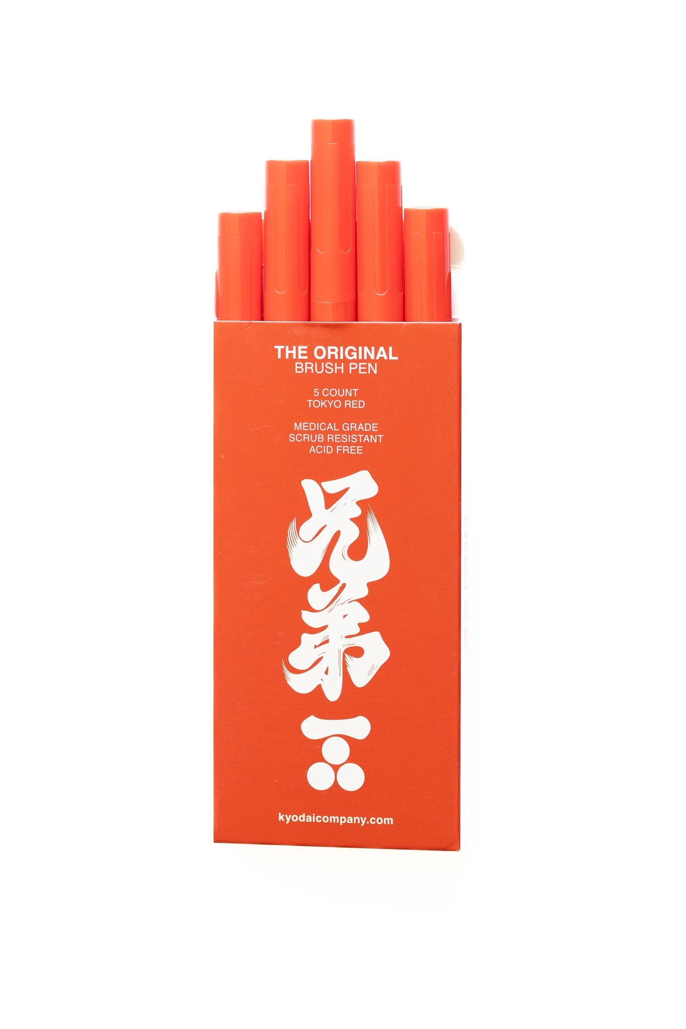 Kyōdai Firm-Tip Brush Pens — Pack of 5