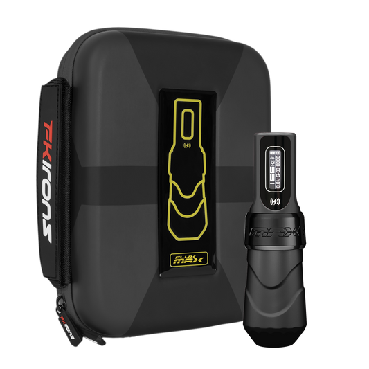 Flux Max Black Ops with PowerBolt II - Darklab Tattoo Supplies Flux Max Black Ops with PowerBolt II