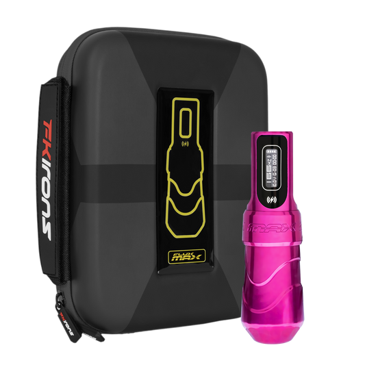 Flux Max Bubblegum with PowerBolt II - Darklab Tattoo Supplies Flux Max Bubblegum with PowerBolt II