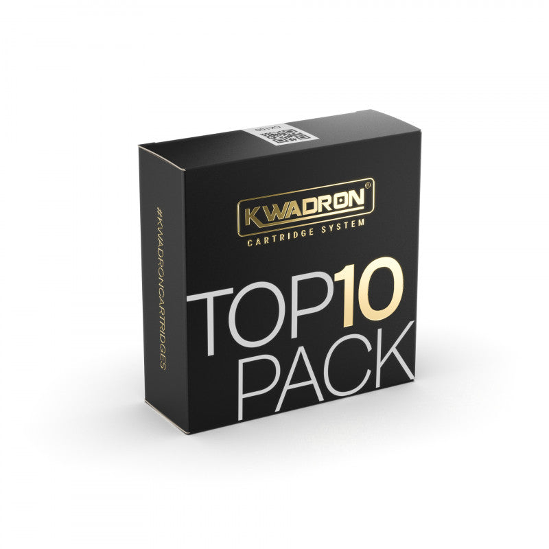 Kwadron Top 10 Pack of Cartridges - Darklab Tattoo Supplies