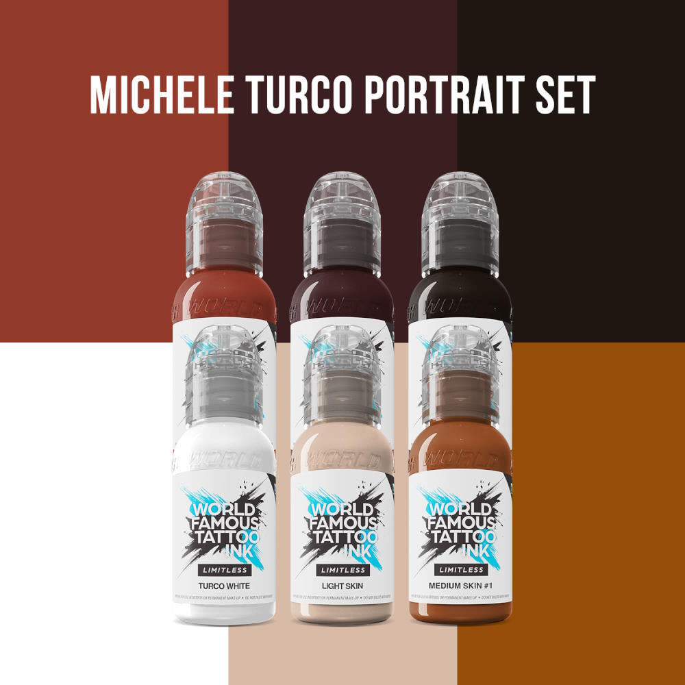 World Famous Michele Turco Color Portrait Set — 1ozWorld Famous Michele Turco Color Portrait Set — 1oz