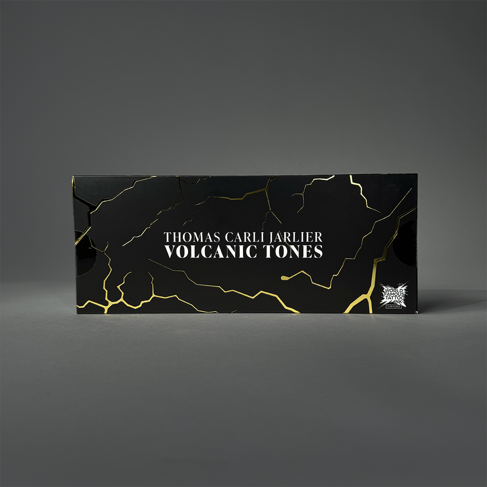 Thomas Carli Jarlier Volcanic Tones Set - Darklab Tattoo SuppliesThomas Carli Jarlier Volcanic Tones Set
