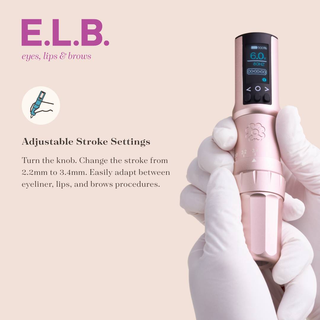Microbeau E.L.B. Adjustable Stroke PMU Machine - Pick Color