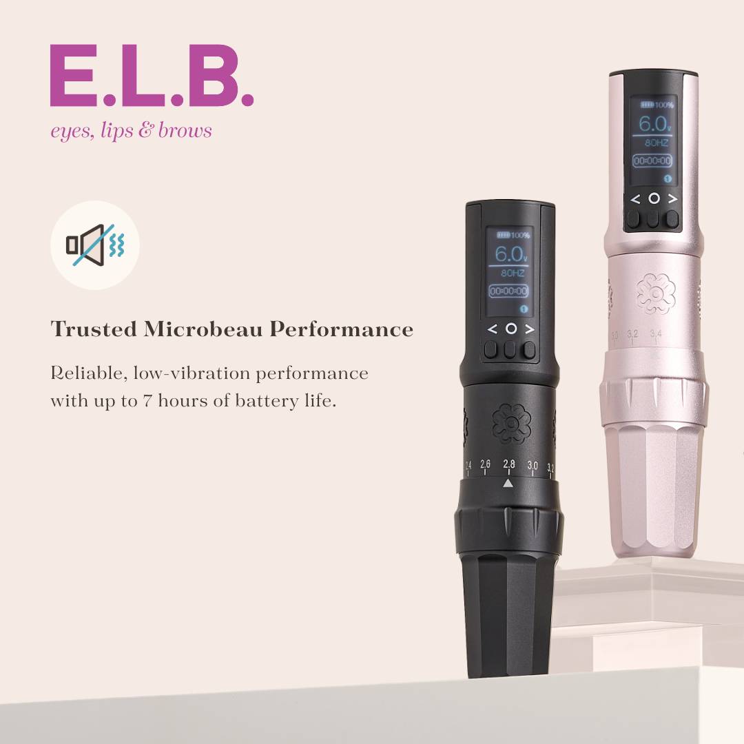 Microbeau E.L.B. Adjustable Stroke PMU Machine - Pick ColorMicrobeau E.L.B. Adjustable Stroke PMU Machine - Pick Color
