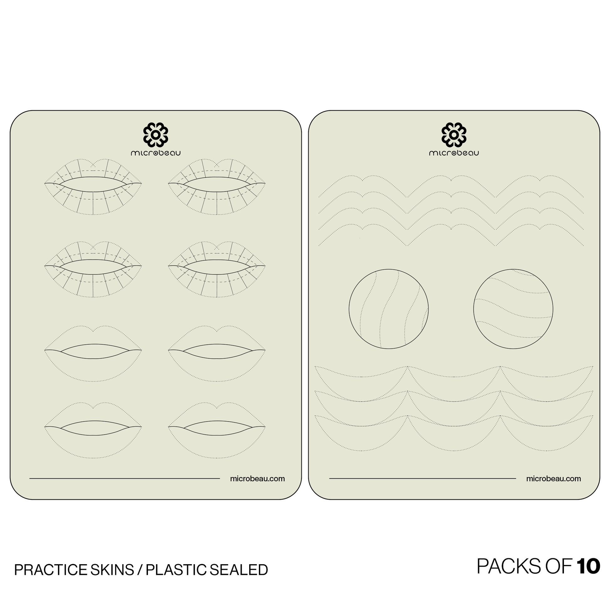 Microbeau Practice Skins